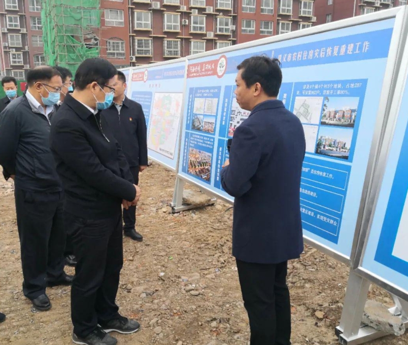 黨曉龍在涿州市部分受災企業檢查指導災后恢復重建工作